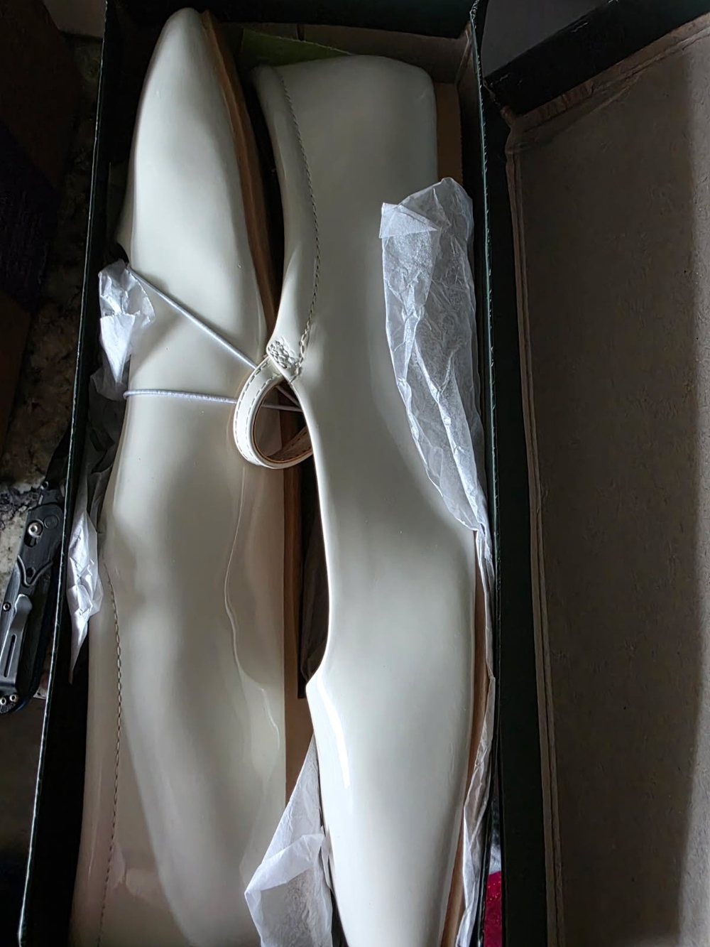 wild fable Cream Mary Jane Flats with Strap 12W - Picture 2 of 2